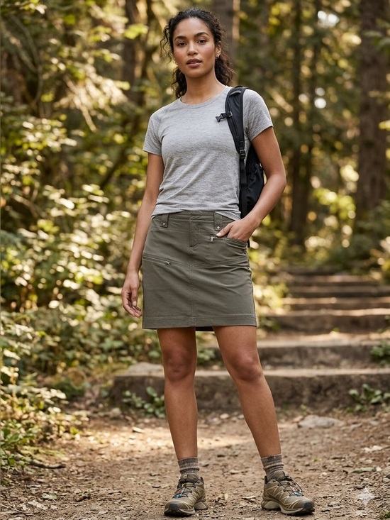 Athleta Dresses & Skirts - Athleta Gray Athletic Skirt - Size 2